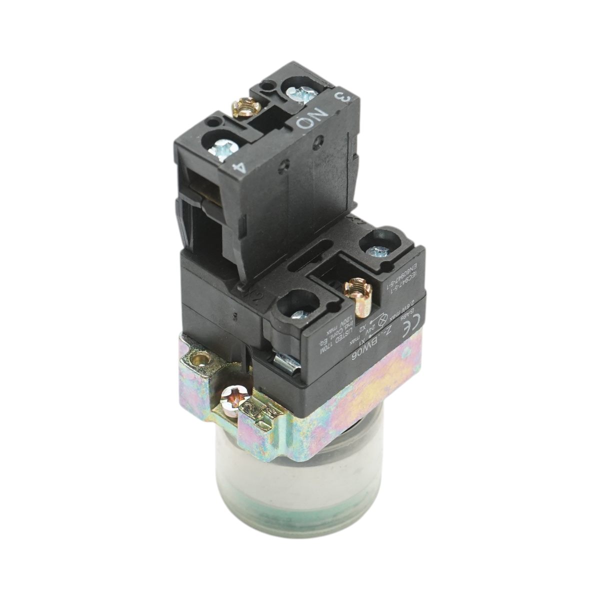 Lampa semnalizare cu alimentare directa verde si protectie 1NO, 24V, IP65, LAY5 Breckner Germany - imagine 4