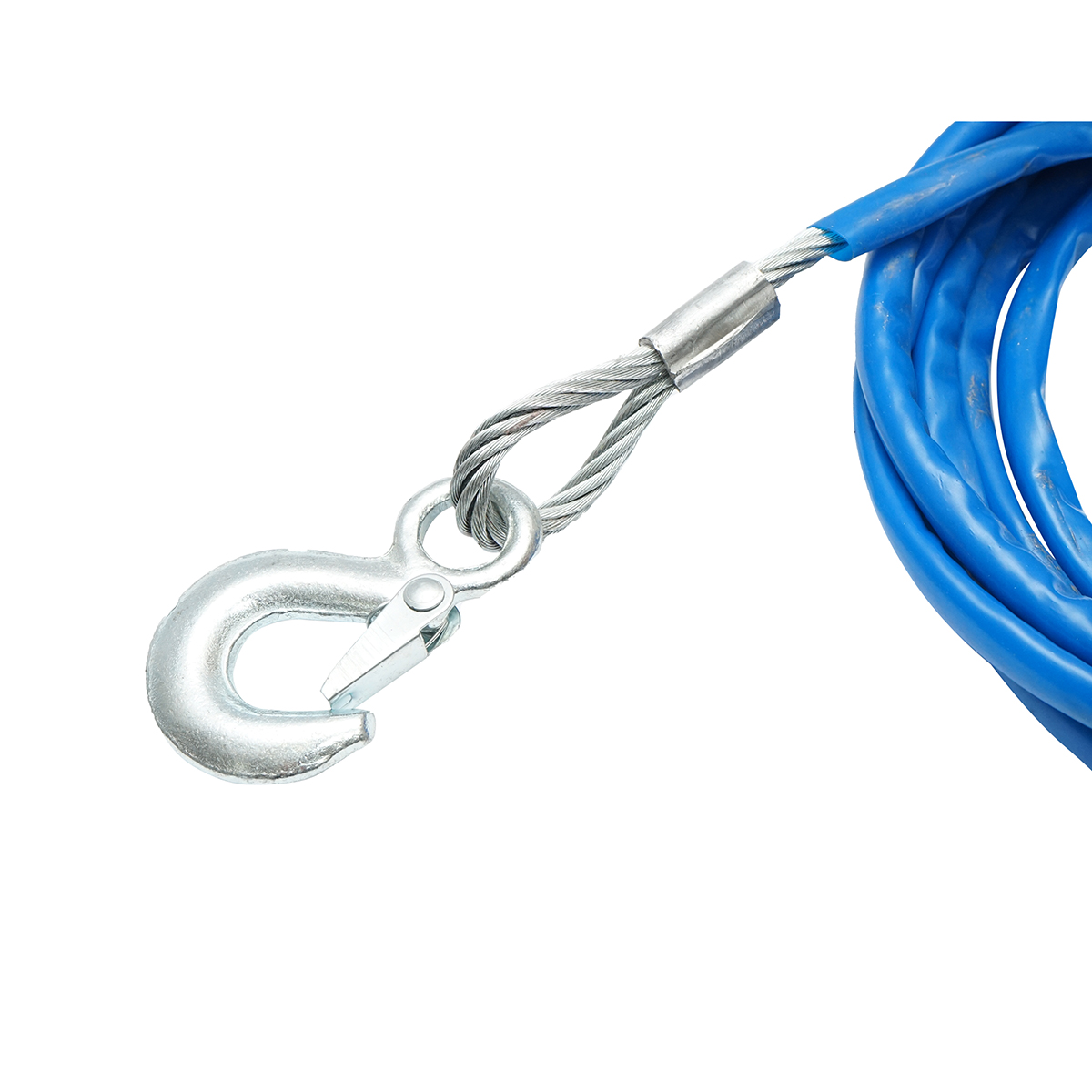 Cablu/sufa remorcare metalic fi 10mm, lungime 3.5m, sarcina maxima 2T - imagine 2