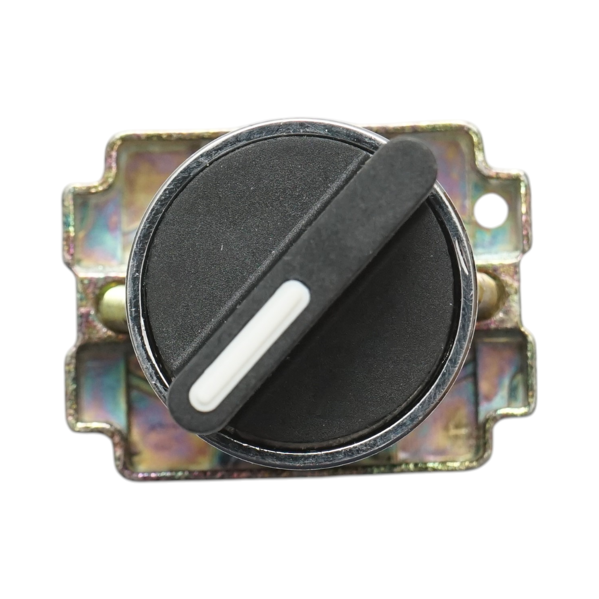 Selector 2 pozitii cu retinere negru 1NO, 400V/10A BD21 Breckner Germany - imagine 2