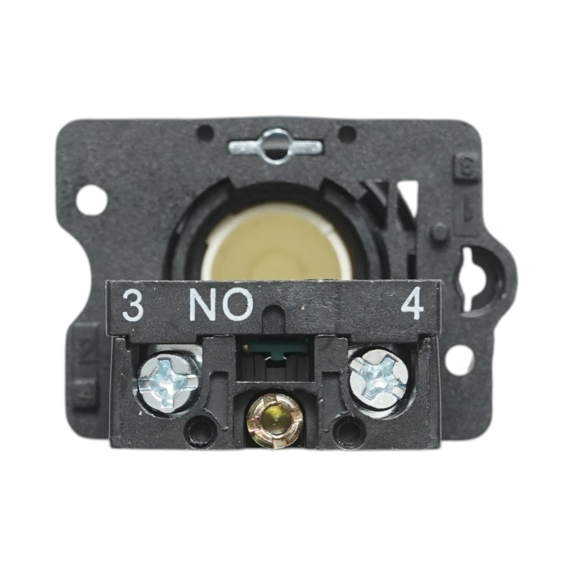 Buton comanda alb cu capac protectie 1NO, 400V/10A, LAY5-EP11, IP65 Breckner Germany - imagine 4