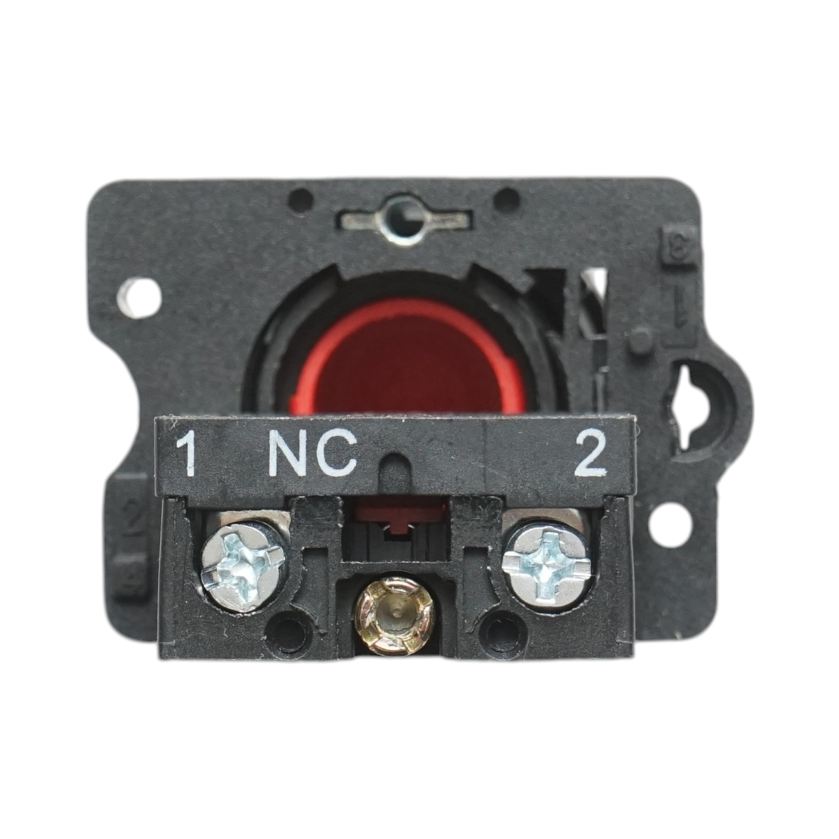 Buton comanda rosu cu capac protectie 1NC, 400V/10A, LAY5-EP42, IP65 Breckner Germany - imagine 4