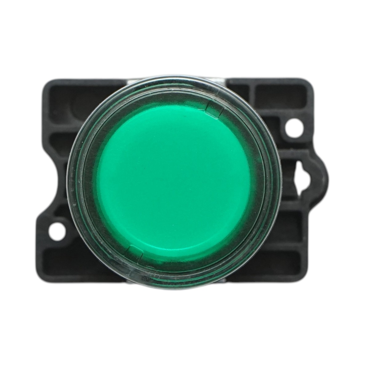 Buton indicator LED verde cu rezistenta integrata 1NO, 24V LAY5 Breckner Germany - imagine 2
