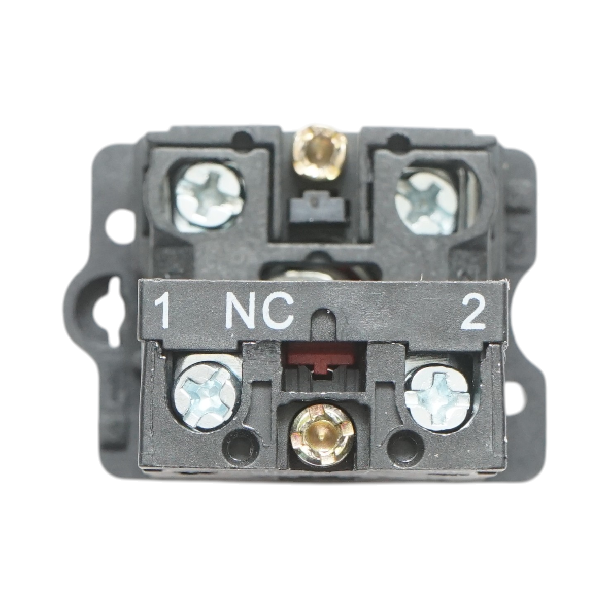Buton indicator LED rosu cu rezistenta integrata 1NC, 24V LAY5 Breckner Germany - imagine 5