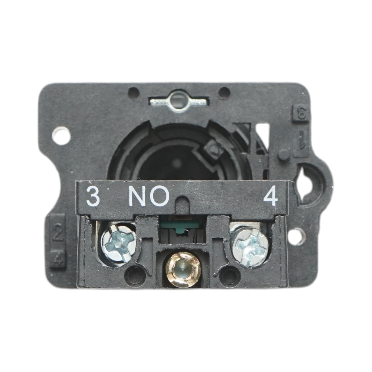 Buton comanda cu revenire negru 1NO, 400V/10A LAY5 Breckner Germany - imagine 5