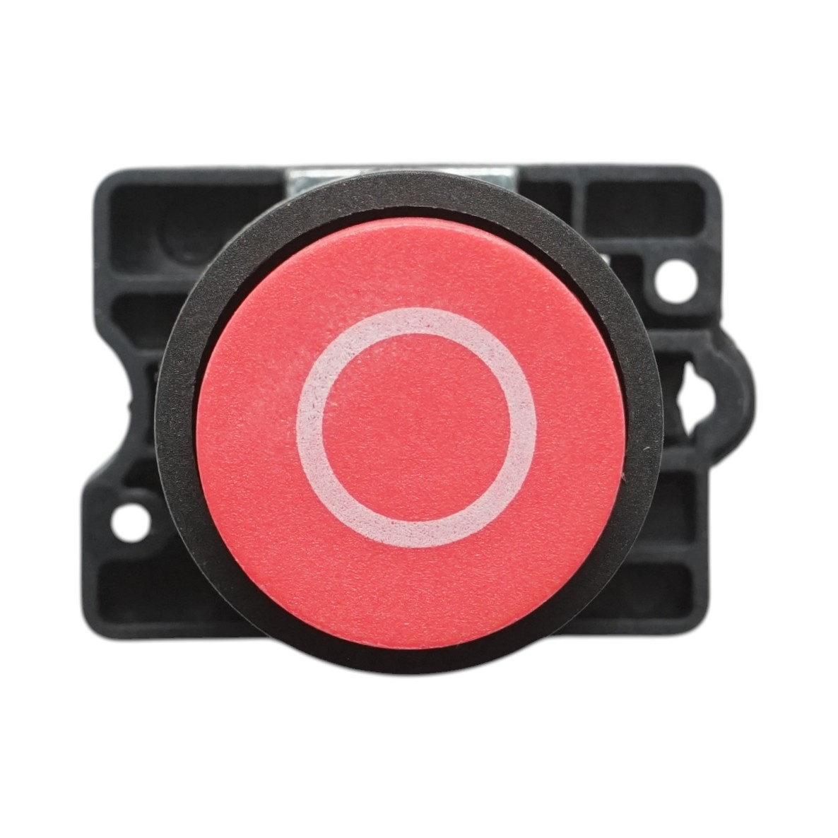 Buton comanda convex STOP rosu cu revenire 1NC, 400V/10A LAY5 Breckner Germany - imagine 2