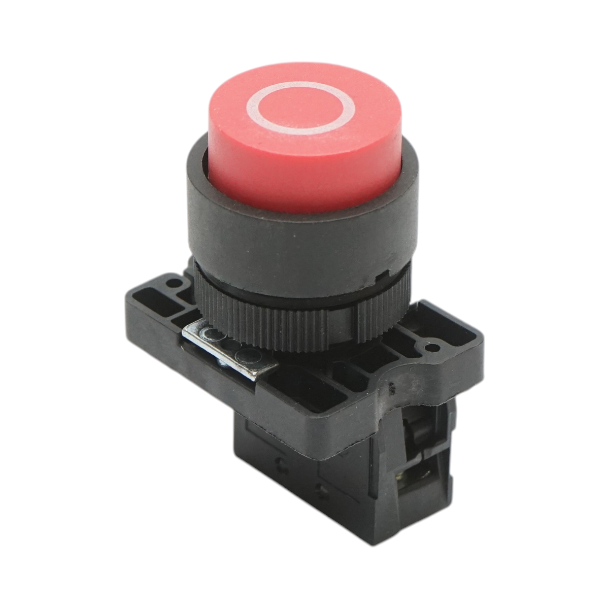 Buton comanda convex STOP rosu cu revenire 1NC, 400V/10A LAY5 Breckner Germany - imagine 3