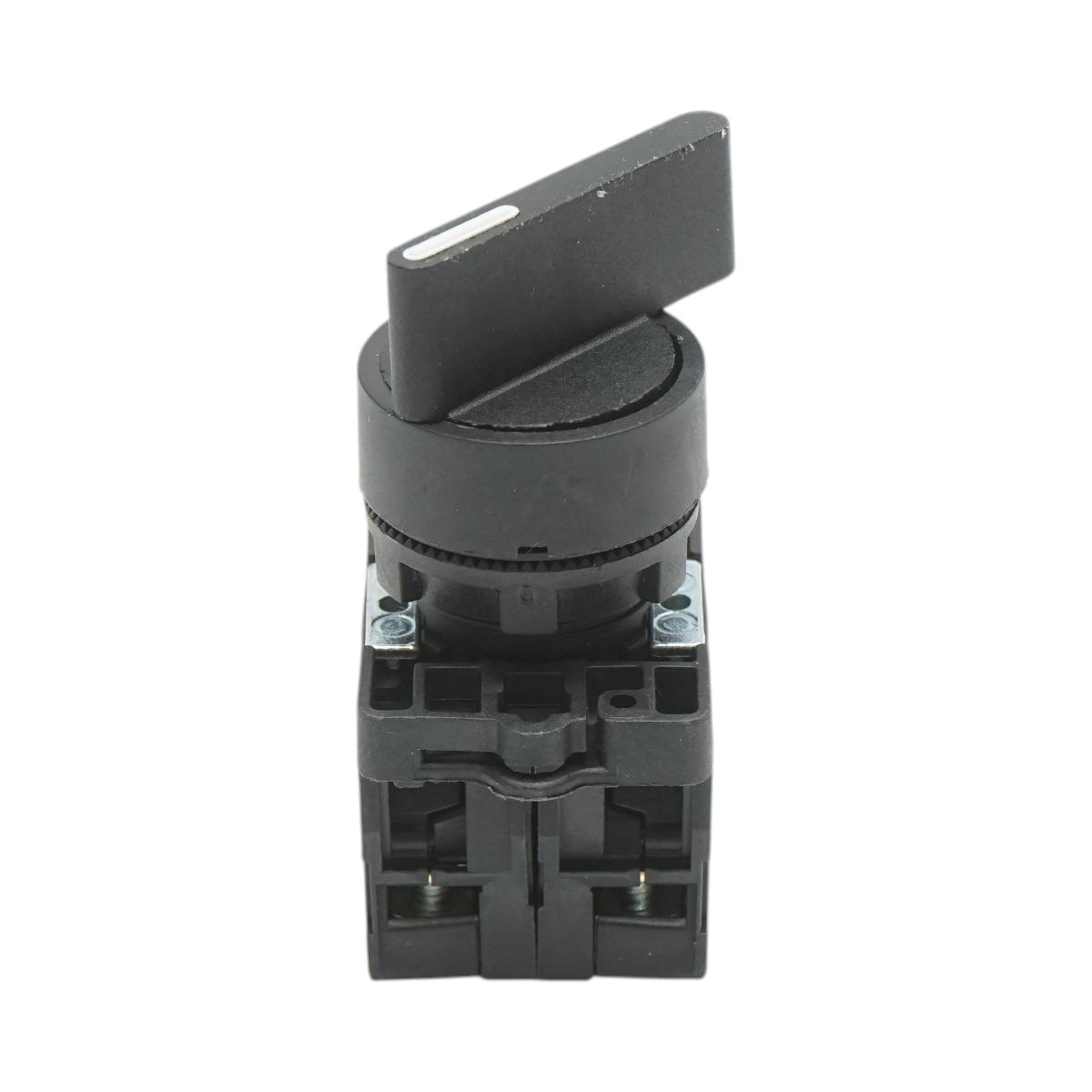 Selector 2 pozitii negru cu retinere 1NO, 400V/10A, LAY5-EJ25 Breckner Germany - imagine 2
