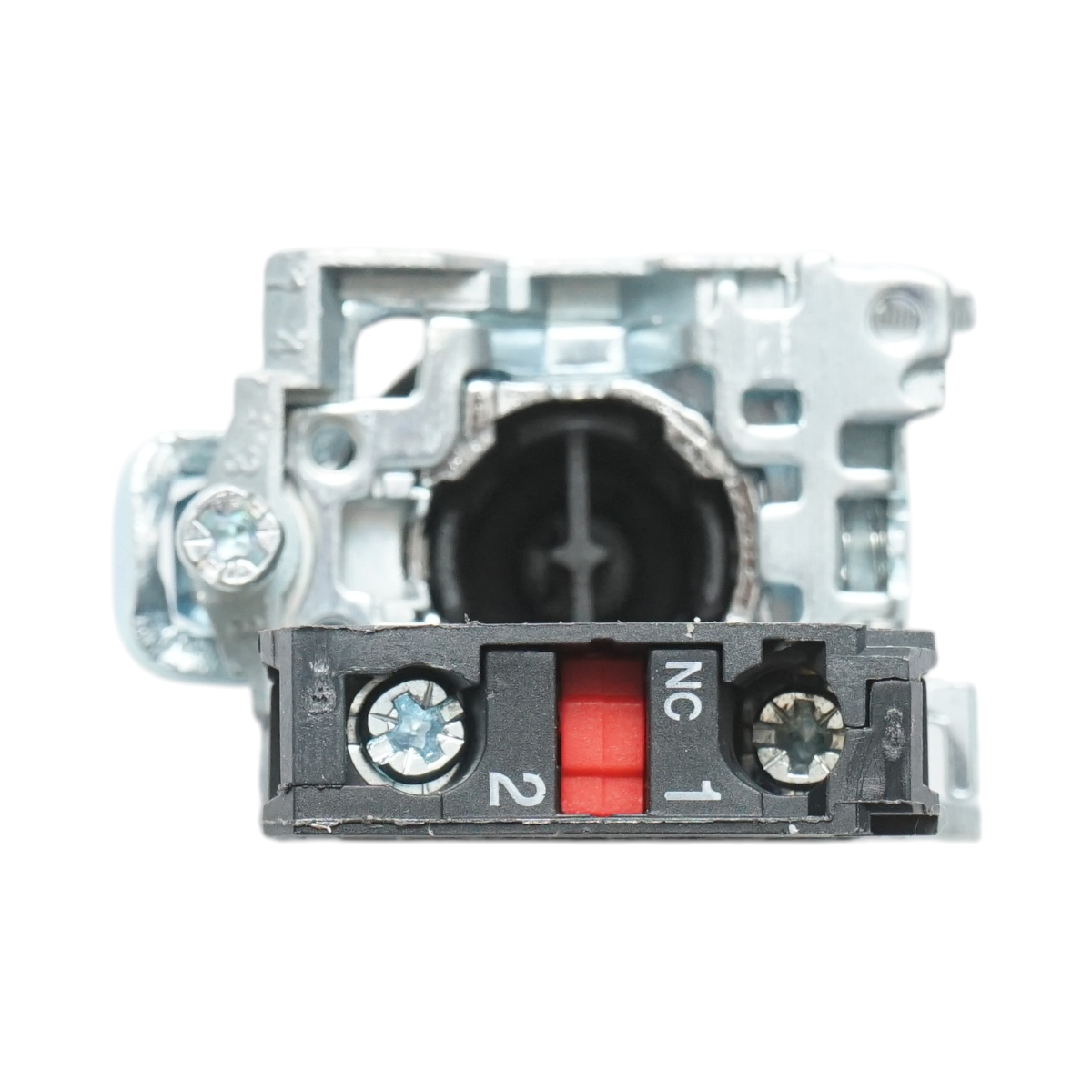 Buton comanda STOP rosu cu revenire 1NC, 10A, TB4 Breckner Germany - imagine 5