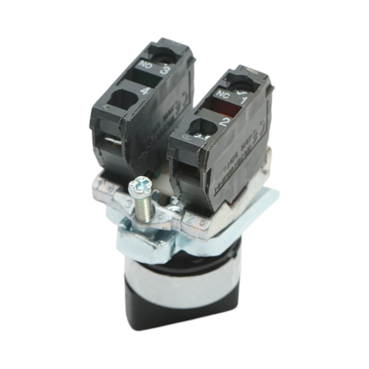 Selector 2 pozitii cu retinere 1NO+1NC, 24V/10A, TB4-BD25 Breckner Germany - imagine 4