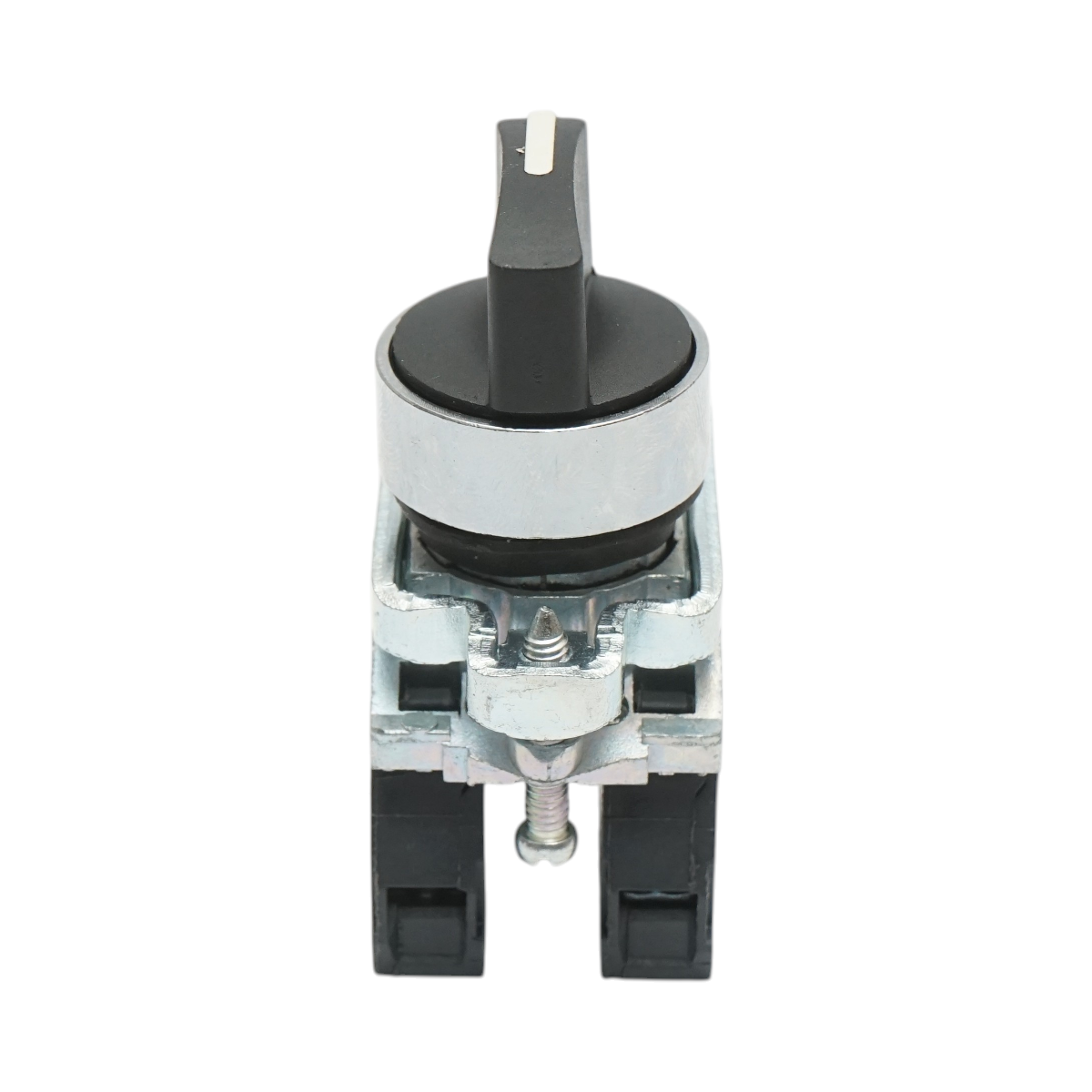 Selector 3 pozitii cu retinere negru 2NO, 24V/10A, TB4-BD33 Breckner Germany - imagine 2