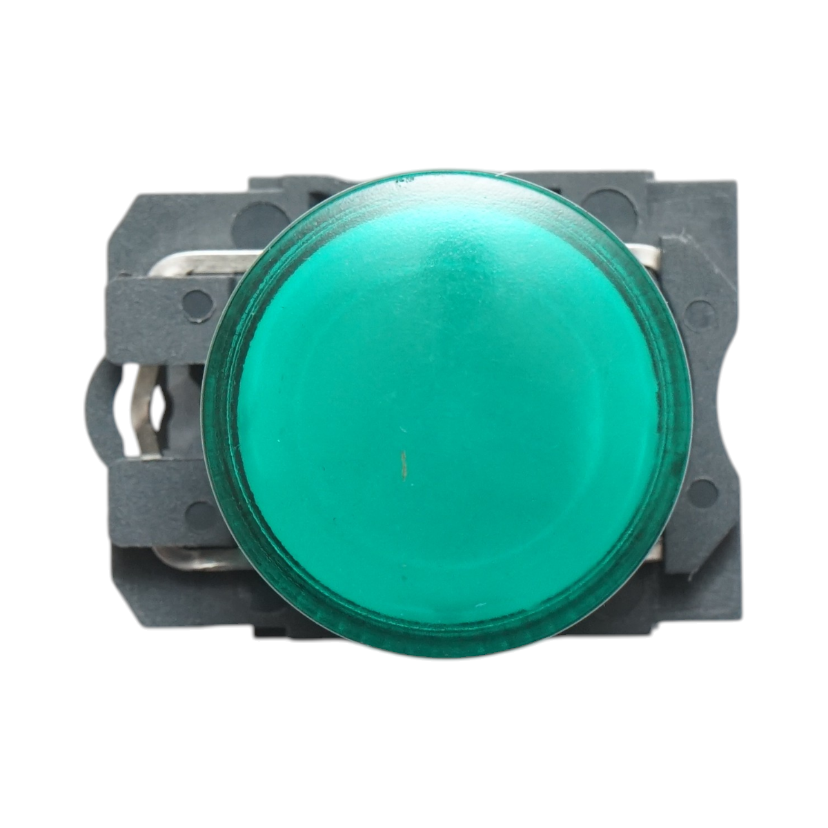 Indicator semnalizare LED verde 220V, 14mA, TB5 Breckner Germany - imagine 2