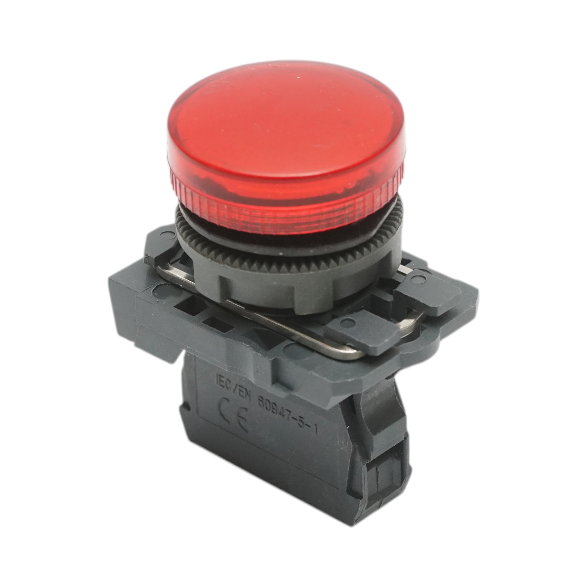 Indicator semnalizare LED rosu 230V, 14mA, TB5 Breckner Germany - imagine 3