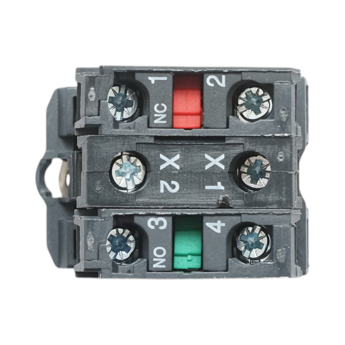 Buton comanda cu revenire si semnalizare LED galben 1NO+1NC, 24V/10A TB5 Breckner Germany - imagine 5