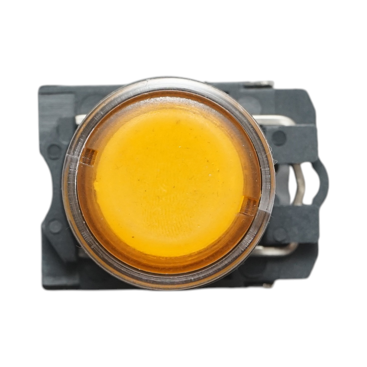 Buton comanda cu revenire si semnalizare LED galben 1NO+1NC, 24V/10A TB5 Breckner Germany - imagine 3