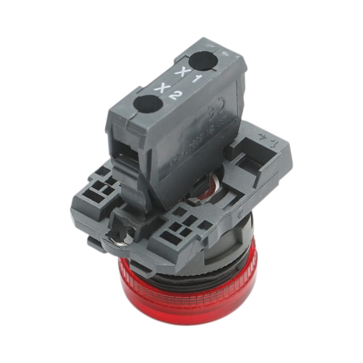 Indicator semnalizare LED rosu 1NO+1NC, 220V, 14mA, TB5 Breckner Germany - imagine 4