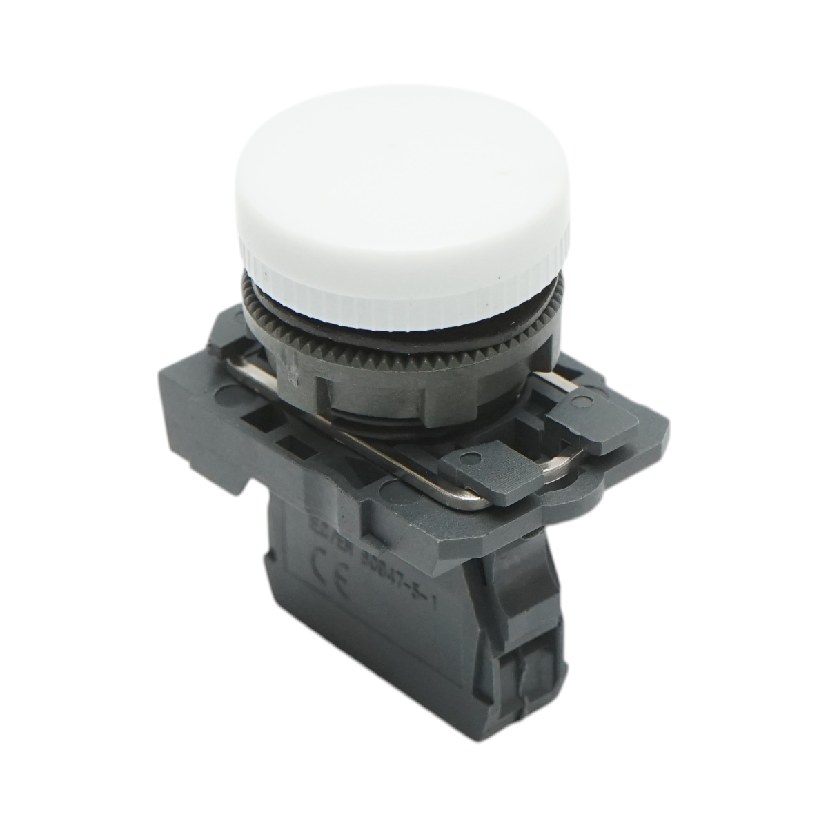 Indicator semnalizare LED alb 1NO+1NC, 220V, 14mA, TB5 Breckner Germany - imagine 3