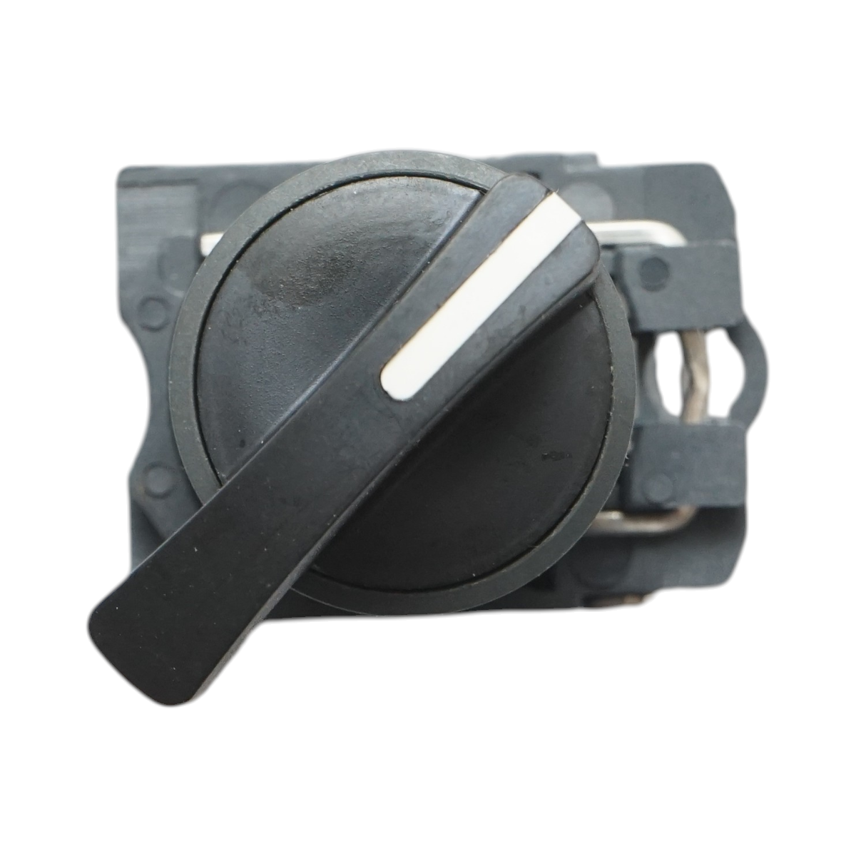 Selector 2 pozitii cu revenire negru 1NO, 240V/10A, TB5-AJ41 Breckner Germany - imagine 2