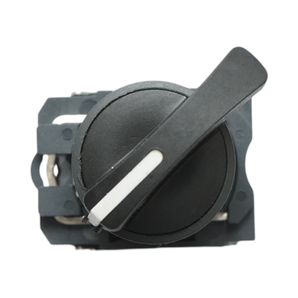 Selector 2 pozitii cu retinere negru 1NO+1NC, 240V/10A, TB5-AJ25 Breckner Germany - imagine 3