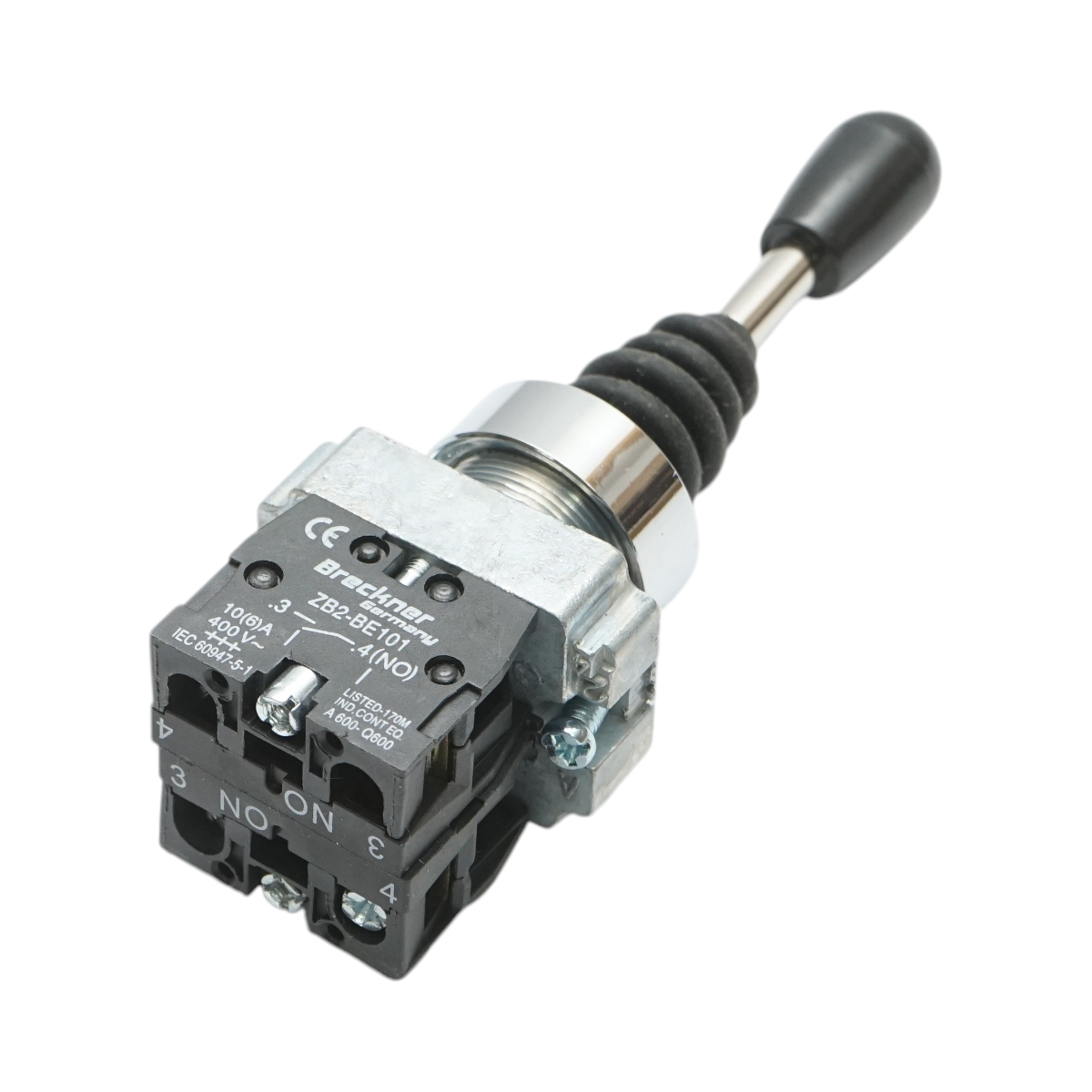 Comutator joystick 2 pozitii cu retinere 2NO, 400V/10A Breckner Germany - imagine 4