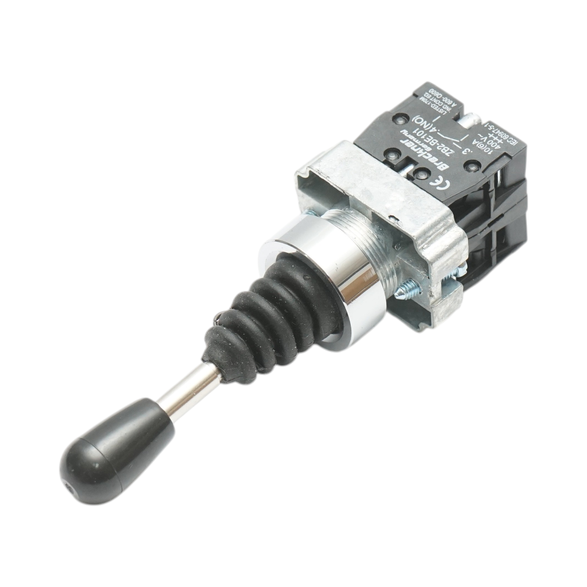Comutator joystick 2 pozitii cu revenire 2NO, 400V/10A Breckner Germany - imagine 3