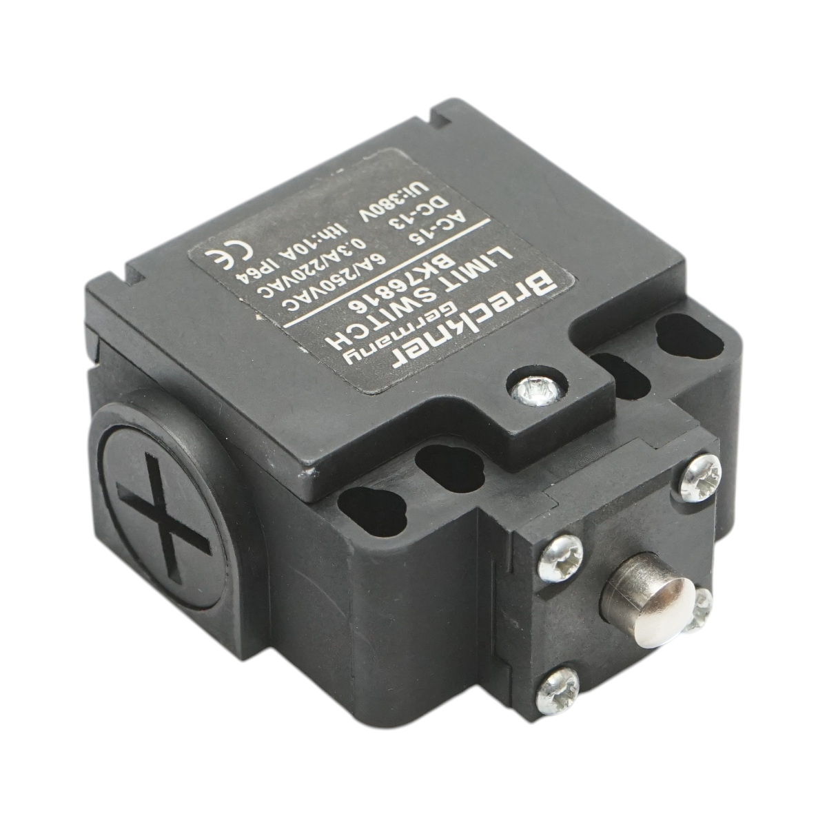 Intrerupator limita industrial 250V AC 6A/115V DC 0.3A DC Breckner Germany - imagine 5