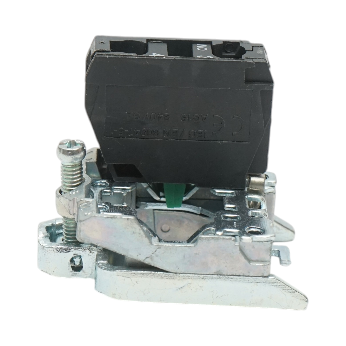 Element bloc contact auxiliar metalic 1NO 240V/10A TB4 Breckner Germany - imagine 2