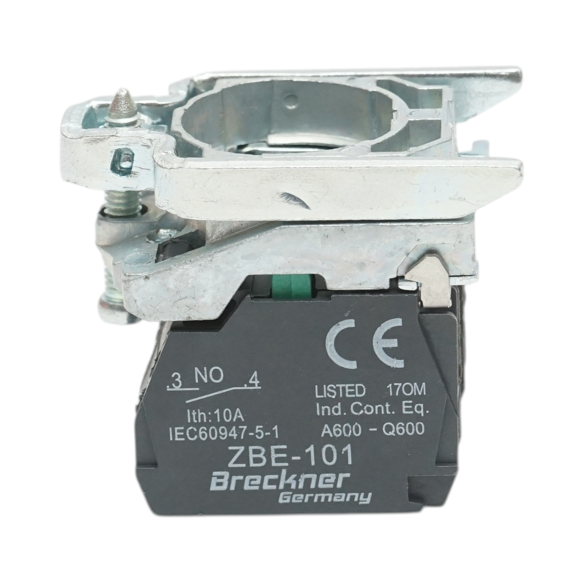 Element bloc contact auxiliar metalic 2NO 240V/10A TB4 Breckner Germany