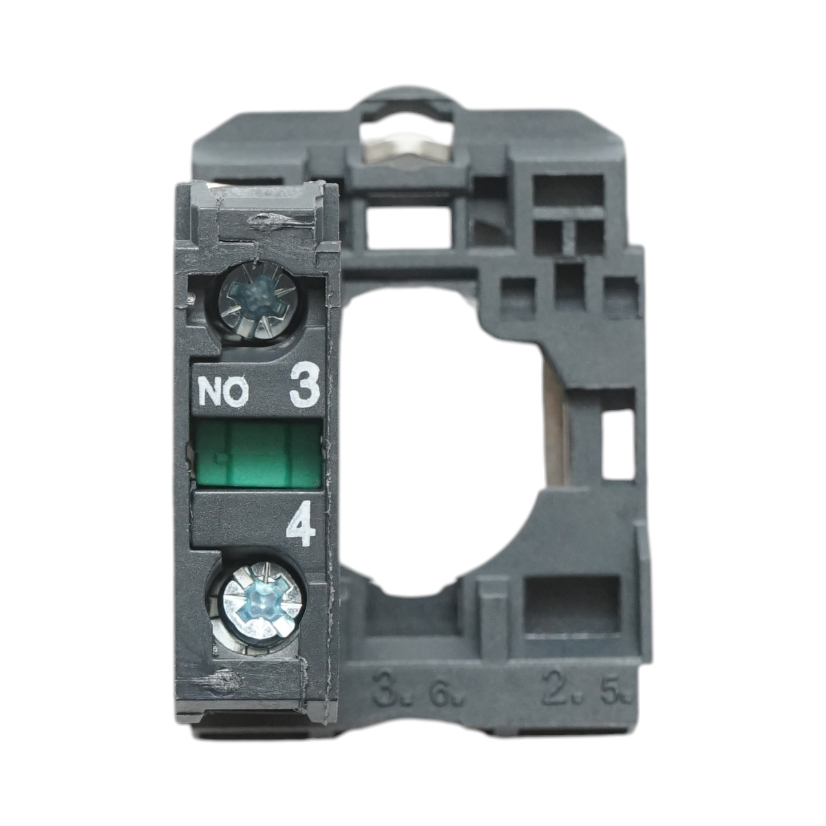 Element bloc contact auxiliar plastic 1NO 240V/10A TB5 Breckner Germany - imagine 3