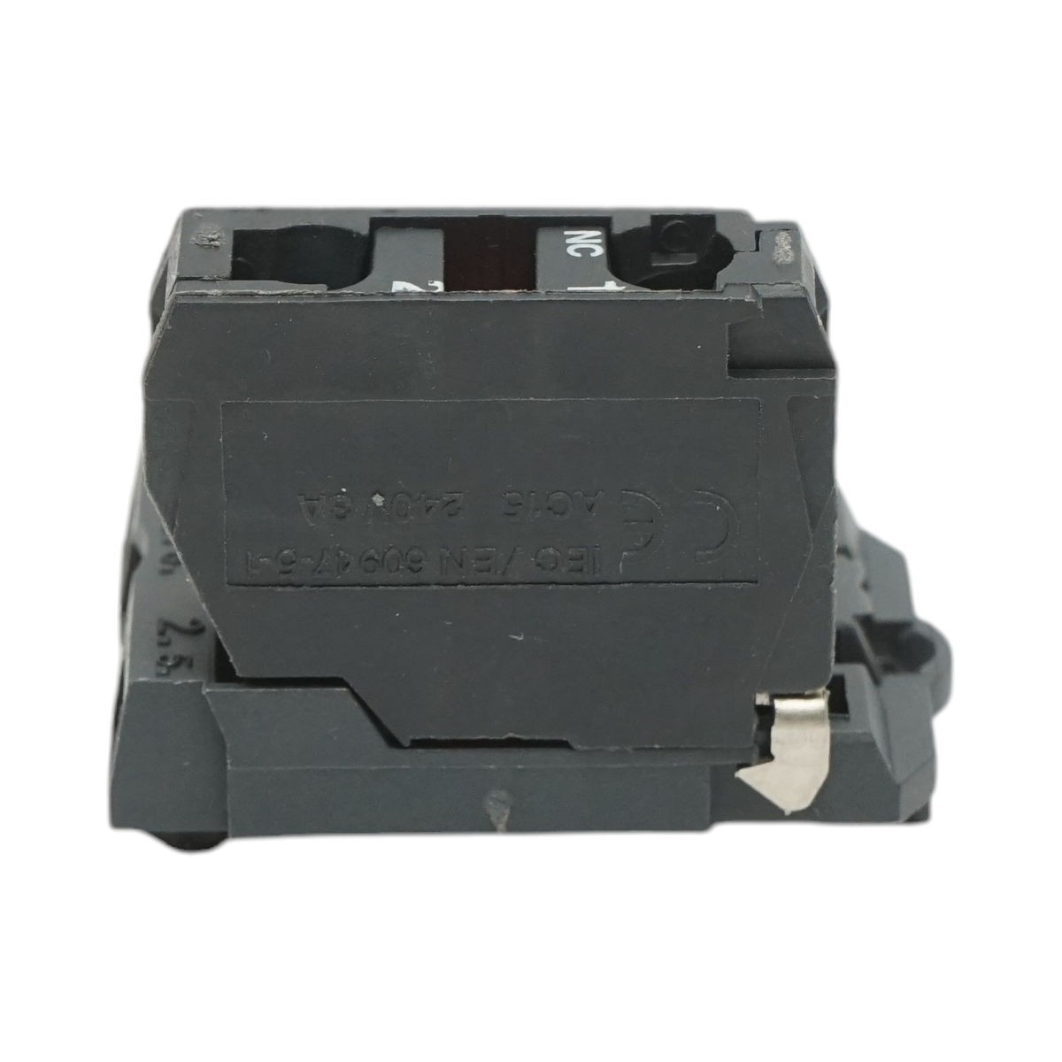 Element bloc contact auxiliar plastic 1NC 240V/10A TB5 Breckner Germany - imagine 2