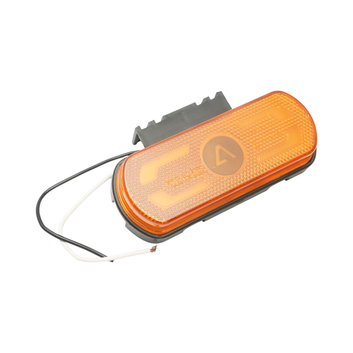 Lampa gabarit laterala LED 12-24V galbena cu suport 133x53x25mm Breckner Germany - imagine 2