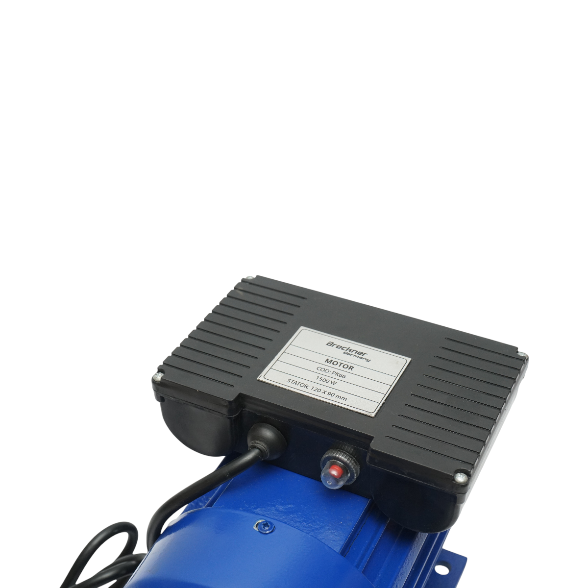 Motor electric monofazat 1.5KW, 220V, turatie 1500 r/min, stator 120x90mm Breckner Germany - imagine 6