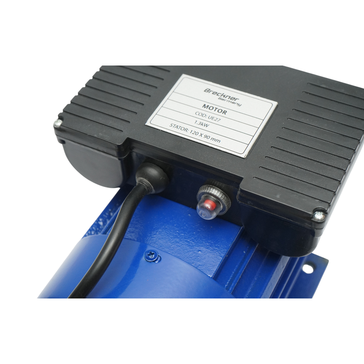 Motor electric monofazat 1.3KW, 220V, turatie 2800 r/min, stator 120x90mm Breckner Germany - imagine 6