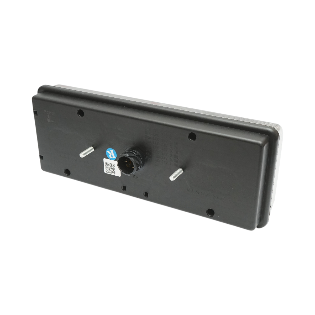 Lampa stop spate dreapta LED camion 24V, 7 pini ASS2.1 cu iluminare numar, alarma mers inapoi 400x153x88mm - imagine 5