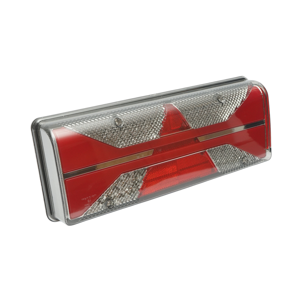 Lampa stop spate dreapta LED camion 24V, 7 pini ASS2.1+4x2 cu iluminare numar 400x153x88mm - imagine 3