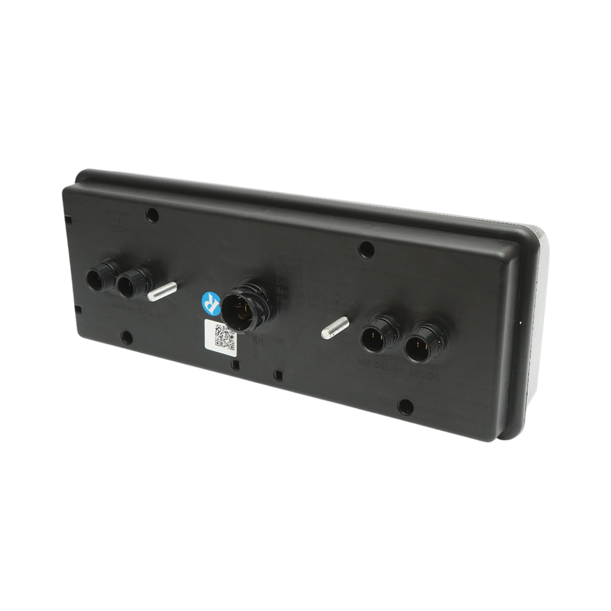 Lampa stop spate dreapta LED camion 24V, 7 pini ASS2.1+4x2 cu iluminare numar 400x153x88mm - imagine 5