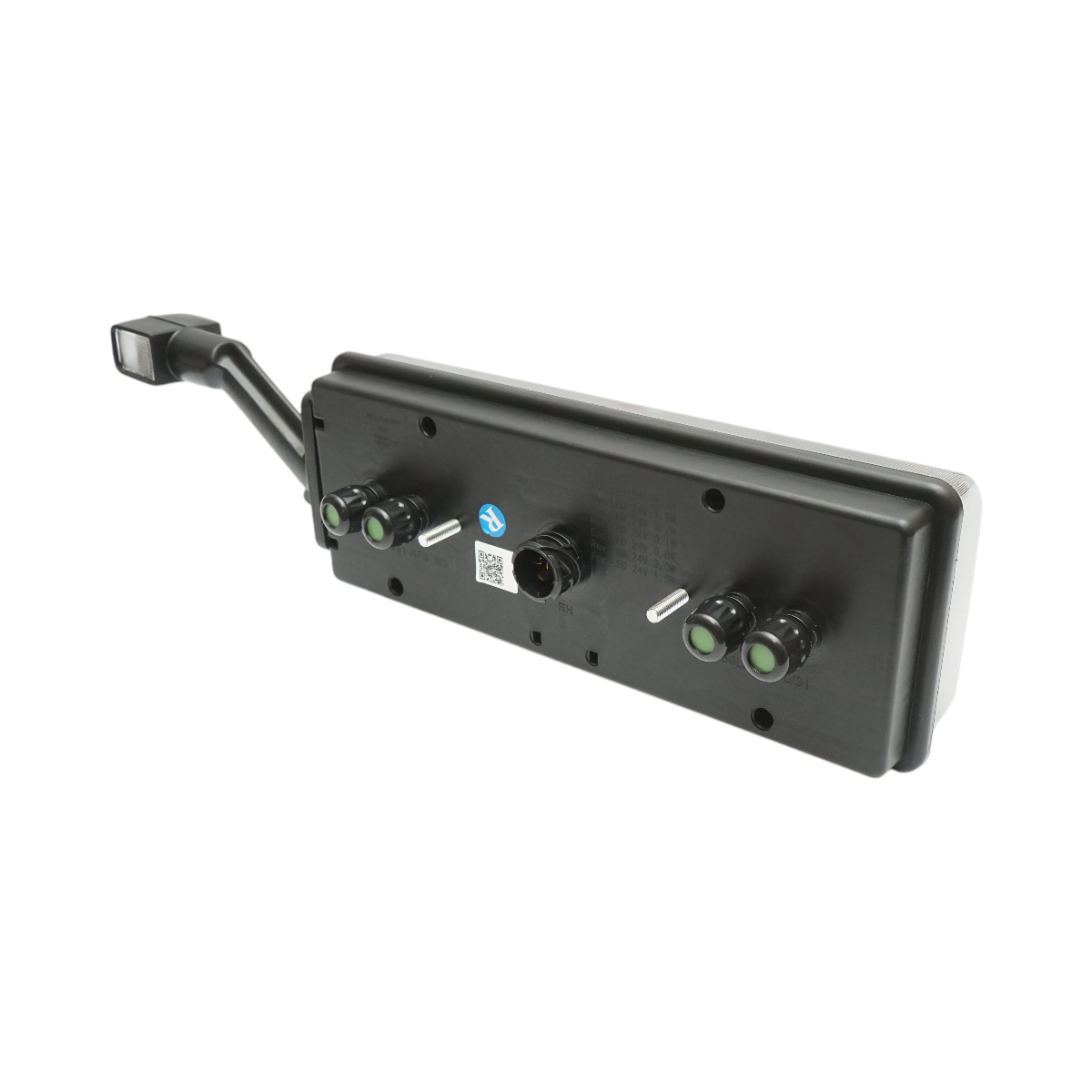 Lampa stop spate dreapta LED remorca 24V, 7 pini ASS2.1+4x2 cu lampi de gabarit, iluminare numar, alarma mers inapoi 400x153x88mm - imagine 5