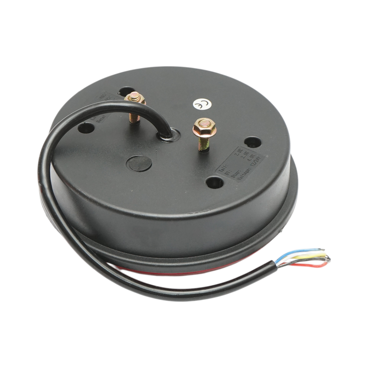 Lampa stop spate rotunda LED 12V/24V universala 142x45mm Breckner Germany - imagine 2