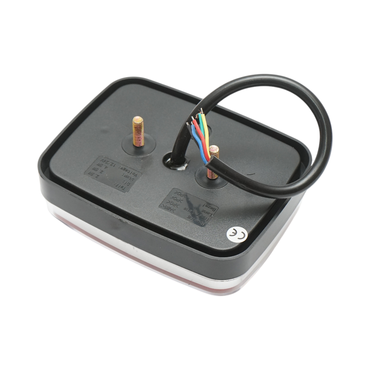 Lampa stop spate dreptunghiulara LED 12V/24V universala 125x95x35mm Breckner Germany - imagine 3