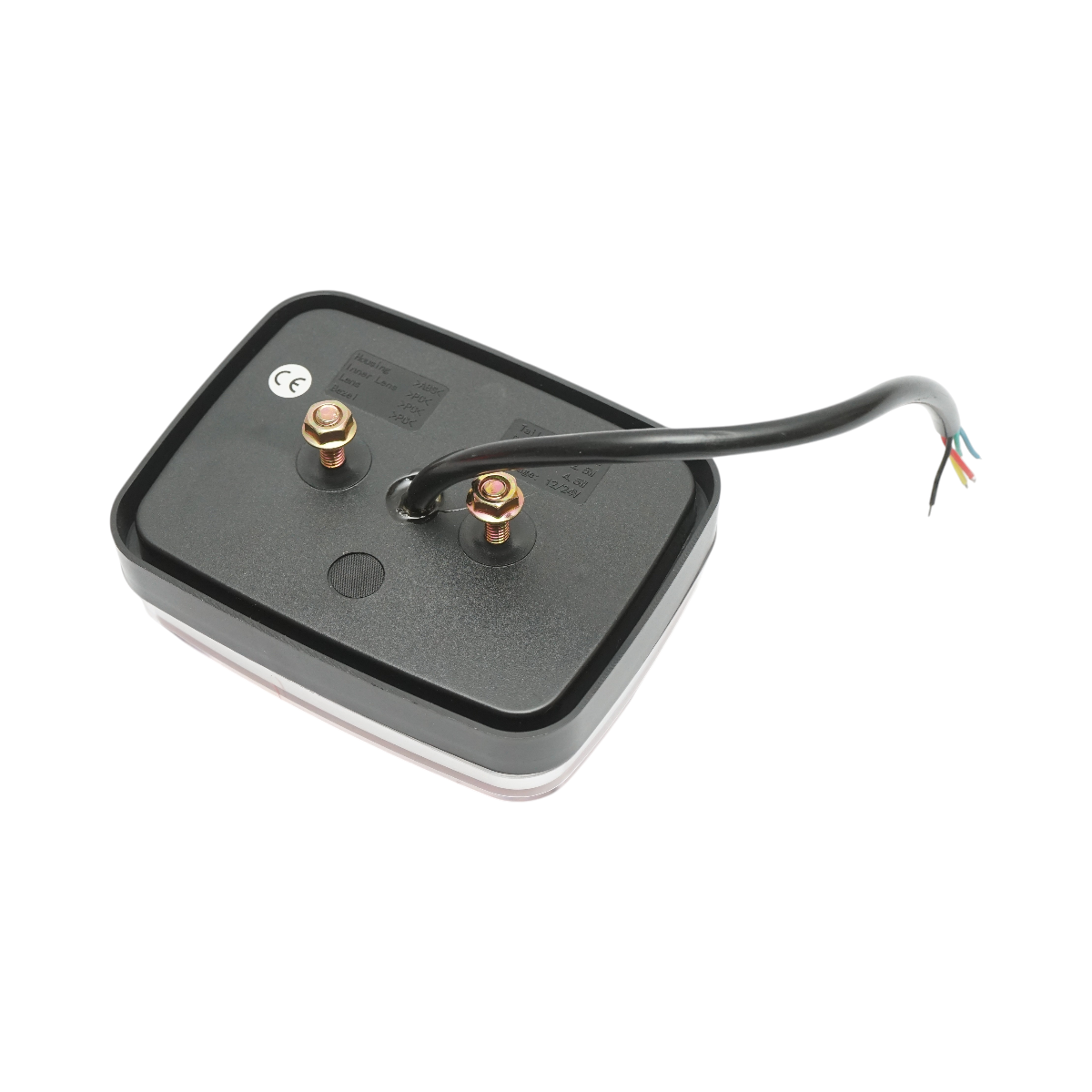 Lampa stop spate dreptunghiulara LED 12V/24V universala 125x95x35mm Breckner Germany - imagine 2