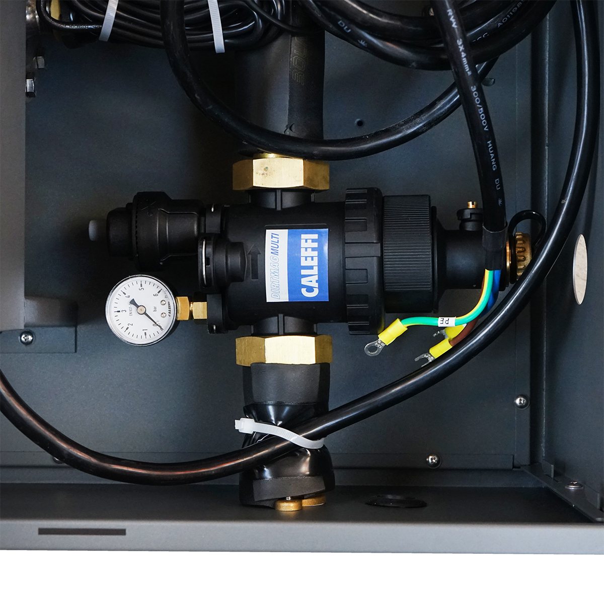 Unitate interna pompa de caldura aer-apa monobloc 9.5KW, 220V CGH03 SPRSUN - imagine 5