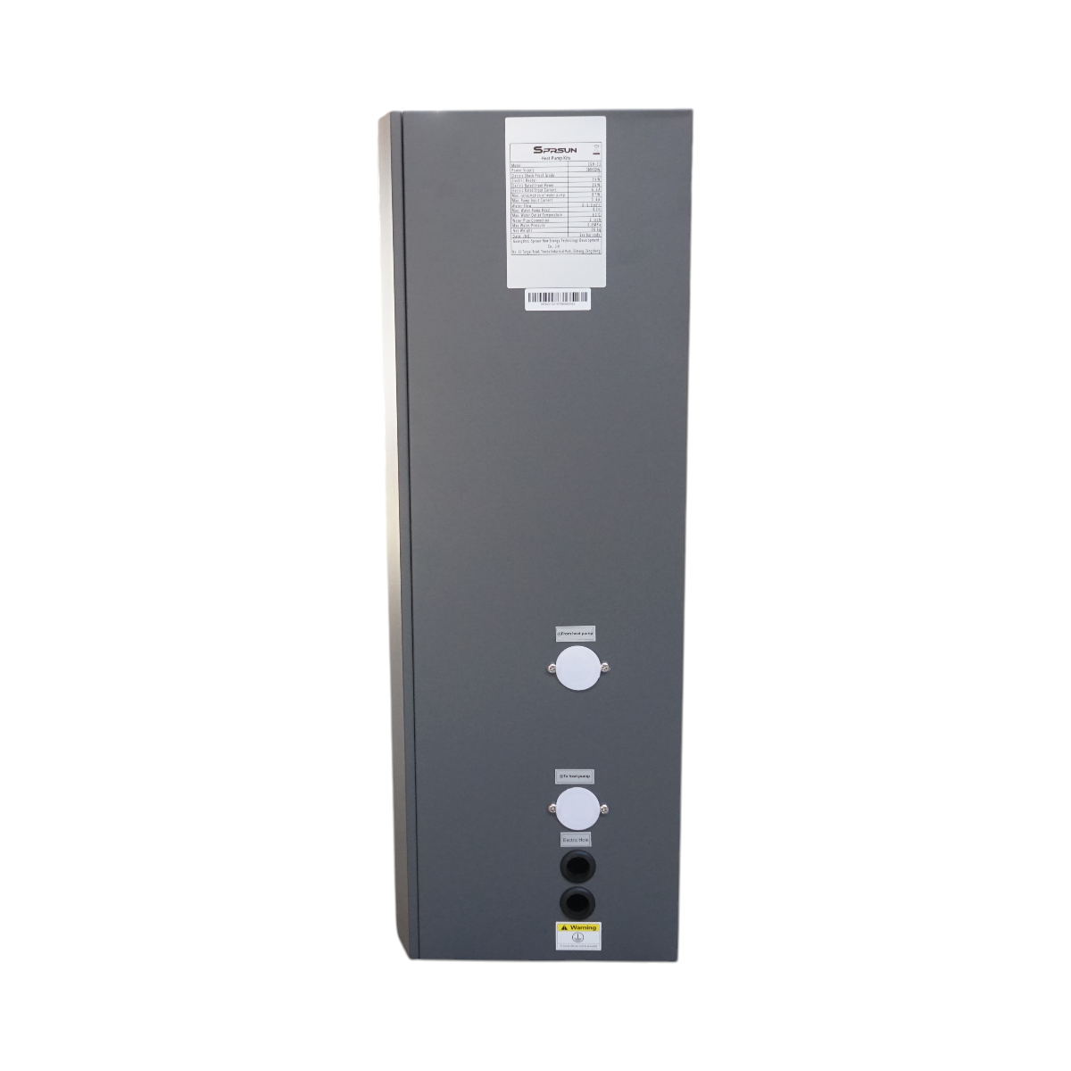 Unitate interna pompa de caldura aer-apa monobloc 12KW, 380V CGH-03 SPRSUN - imagine 3