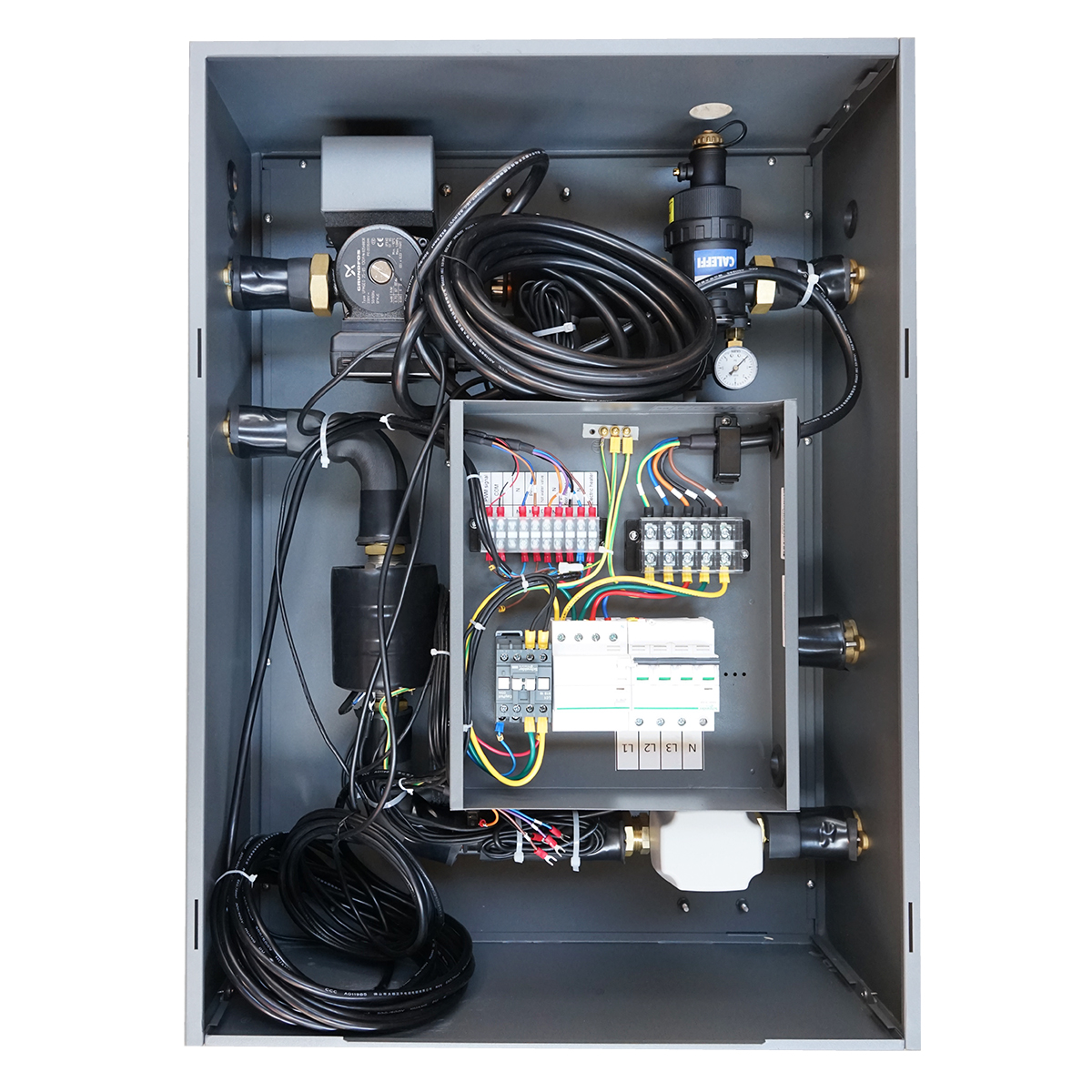 Unitate interna pompa de caldura aer-apa monobloc 12KW, 380V CGH-03 SPRSUN - imagine 5