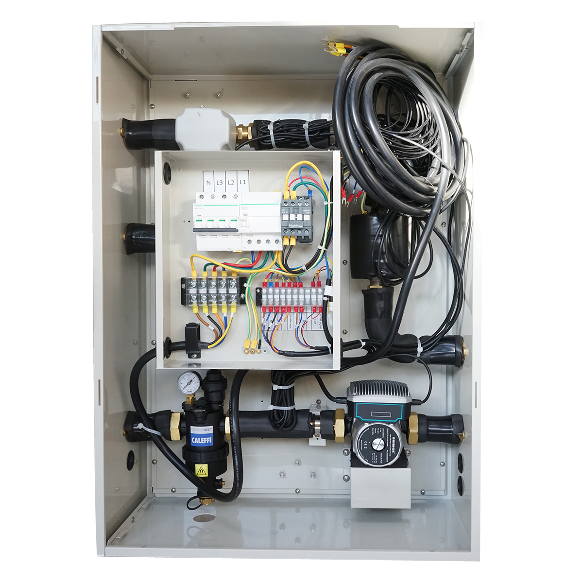 Unitate interna pompa de caldura aer-apa monobloc 28KW, 380V CGH-08-B SPRSUN - imagine 5