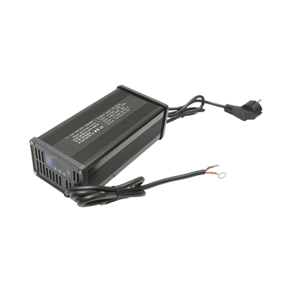 Redresor, incarcator smart baterie Li-ion 51.2V, 15A cu afisaj digital