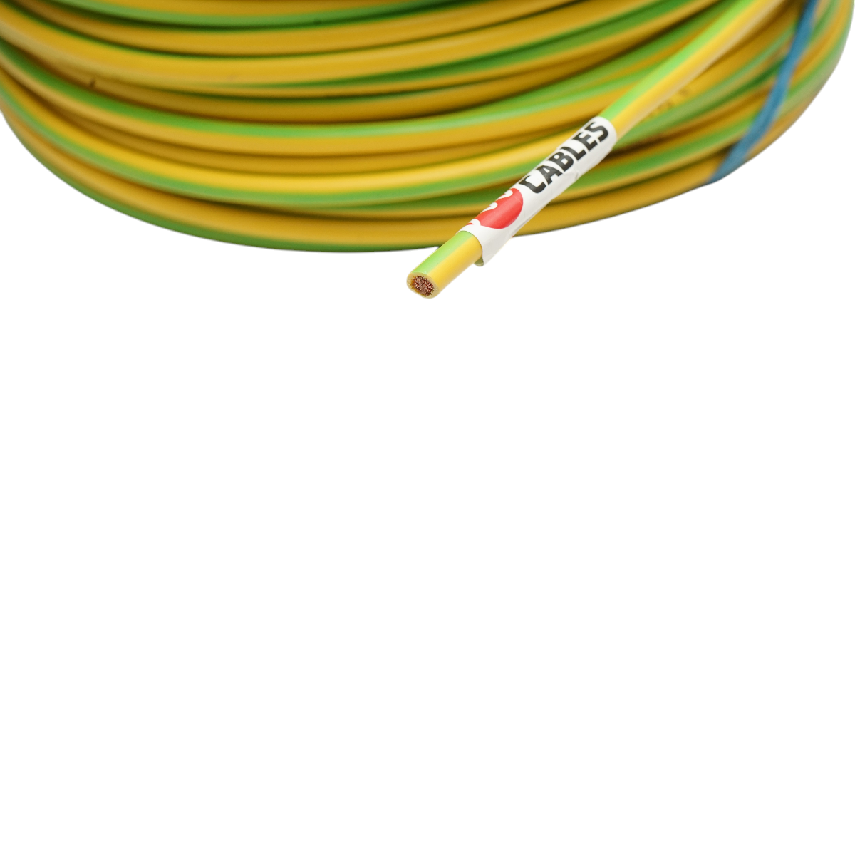 Cablu impamantare cupru 16mm galben-verde MYF H07V-K, izolatie PVC 450/750V 50m/rola - imagine 3