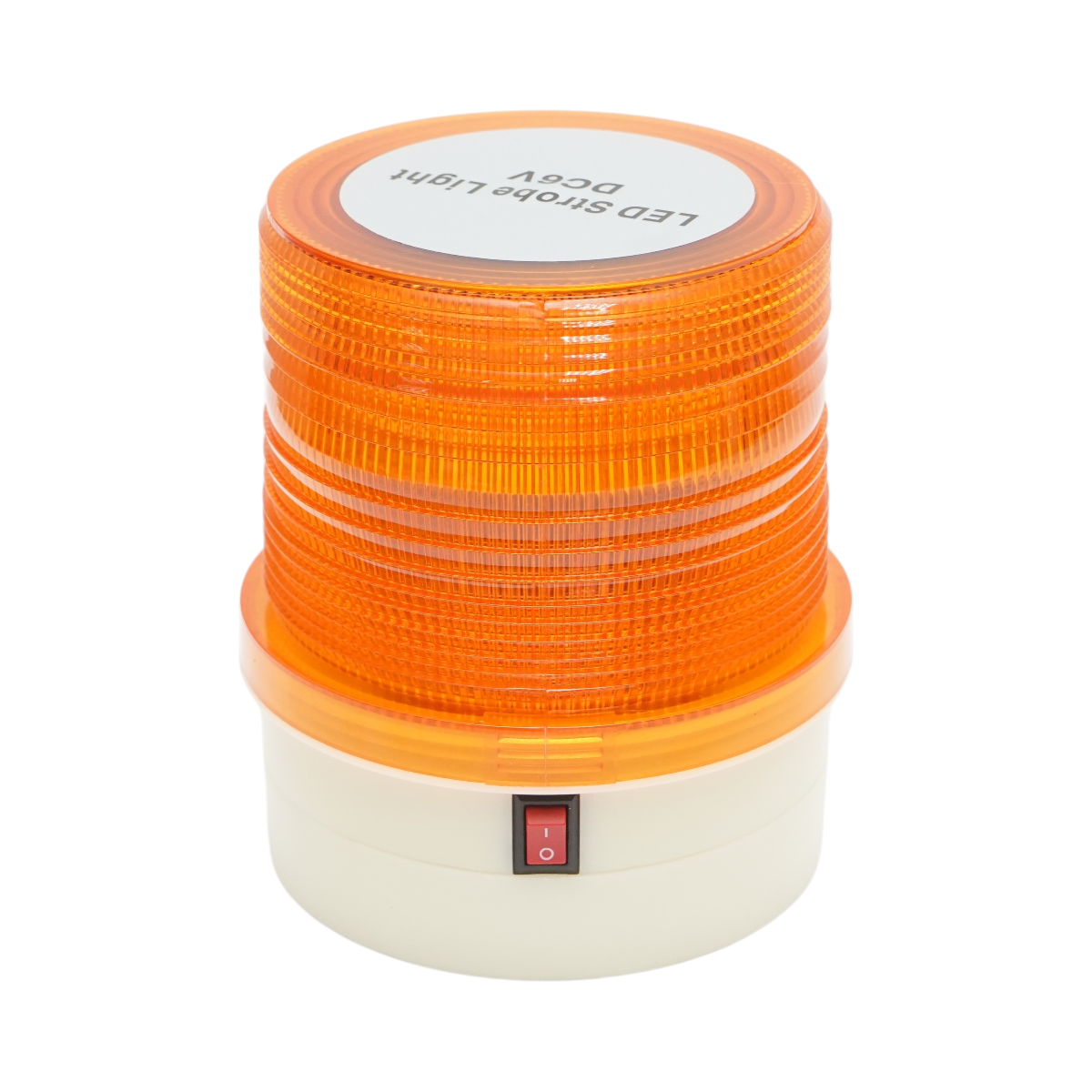 Girofar LED 24 SMD stroboscopic portabil fara fir DC6V cu baterii 4x1.5V AA si talpa magnetica - imagine 3