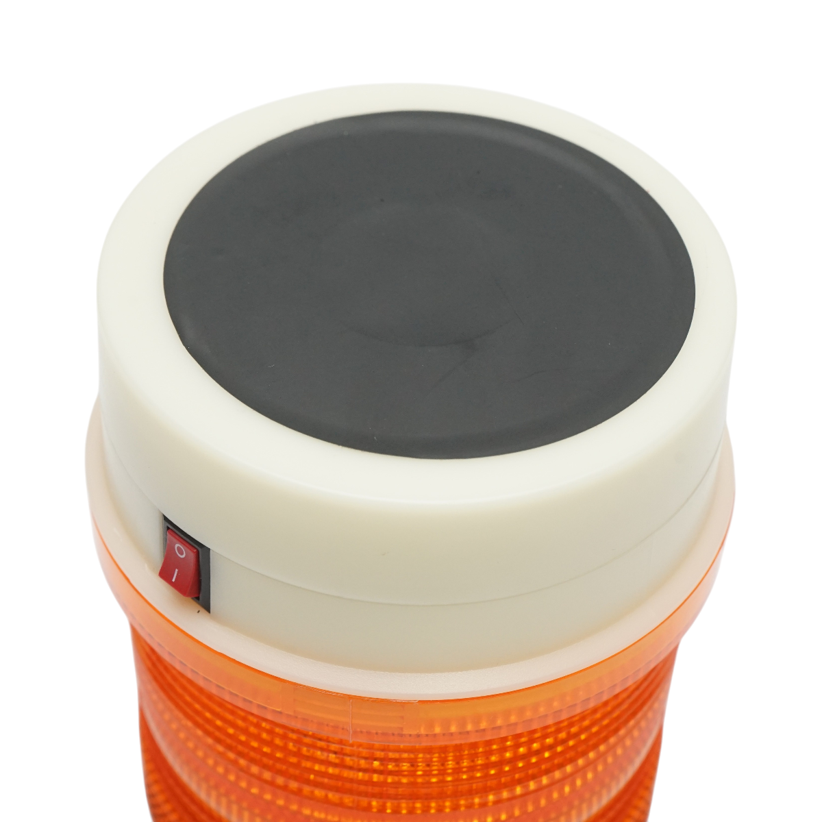 Girofar LED 24 SMD stroboscopic portabil fara fir DC6V cu baterii 4x1.5V AA si talpa magnetica - imagine 6