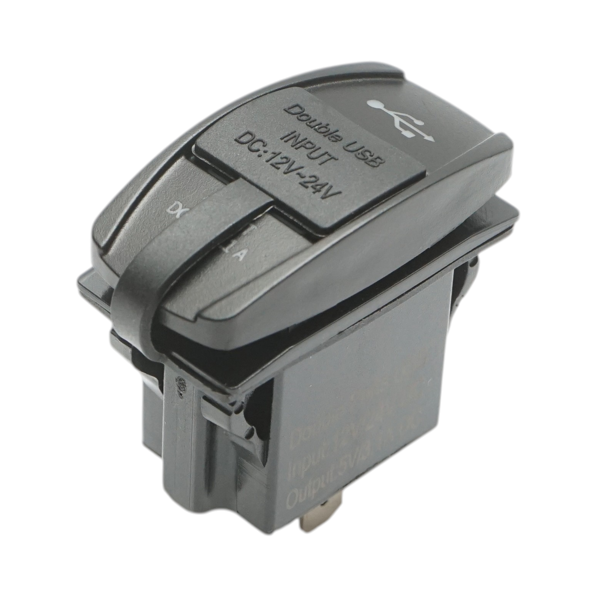 Incarcator priza bricheta auto 12V/24V, 2xUSB 5V/3.1A DC