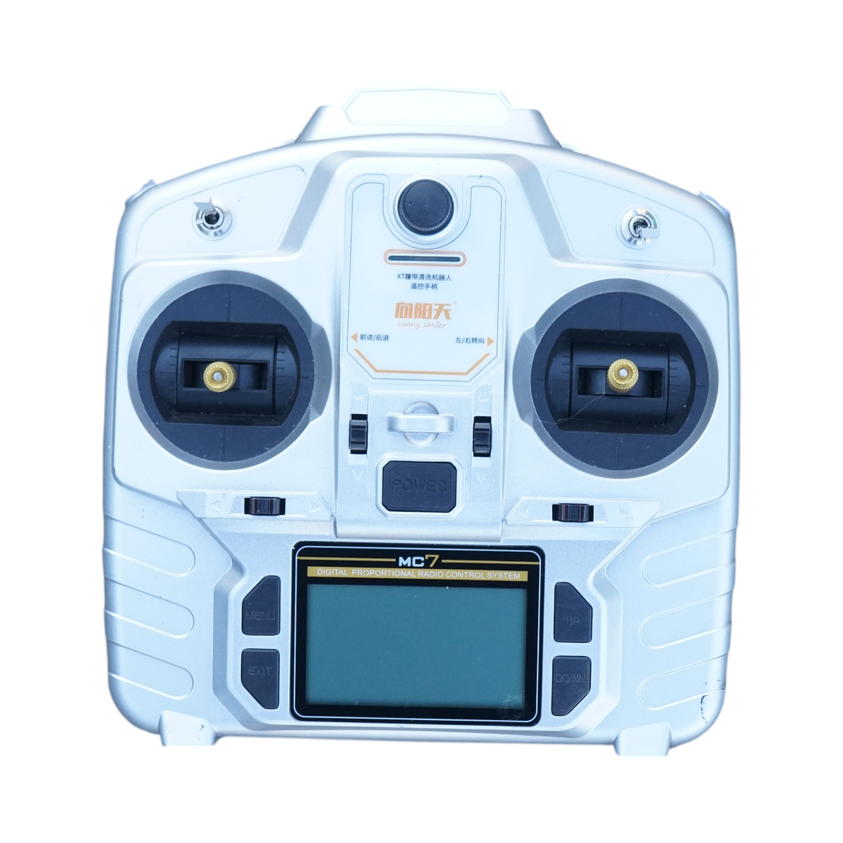 Robot curatare panouri solare fotovoltaice 24V, 380W cu telecomanda, baterie Li-ion 2x26Ah, latime perie 1100mm - imagine 8