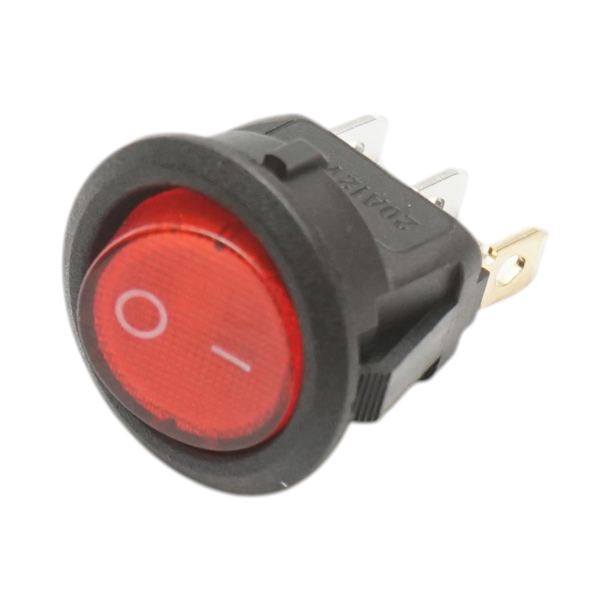 Buton intrerupator LED 12V DC/20A, cu 3 pini ON/OFF universal - imagine 2